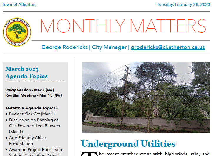 Feb Monthly Matters 2023