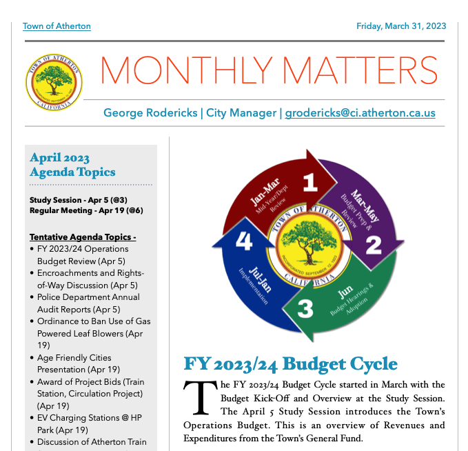 Feb Monthly Matters 2023