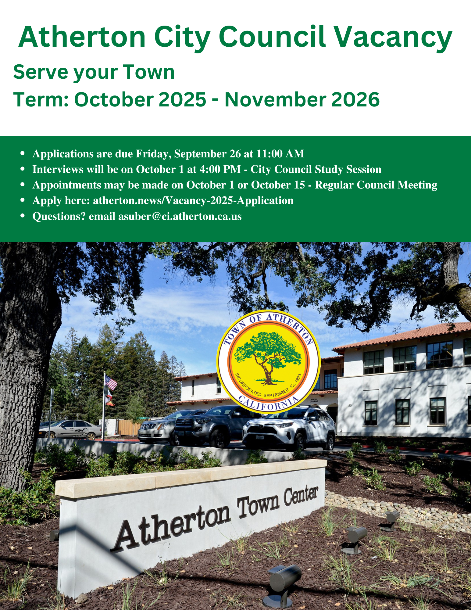 Apply to Serve on City Committee 