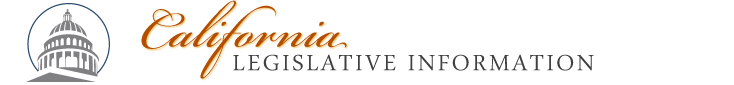 California Legislative Information logo