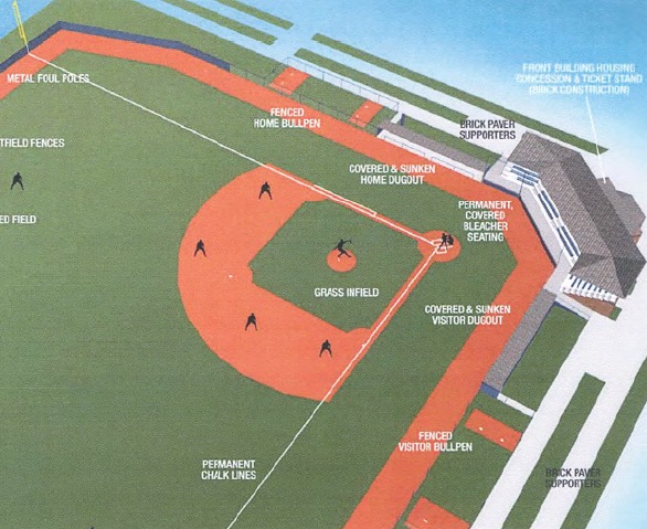 Color Rendition - 2011 Little League Facility