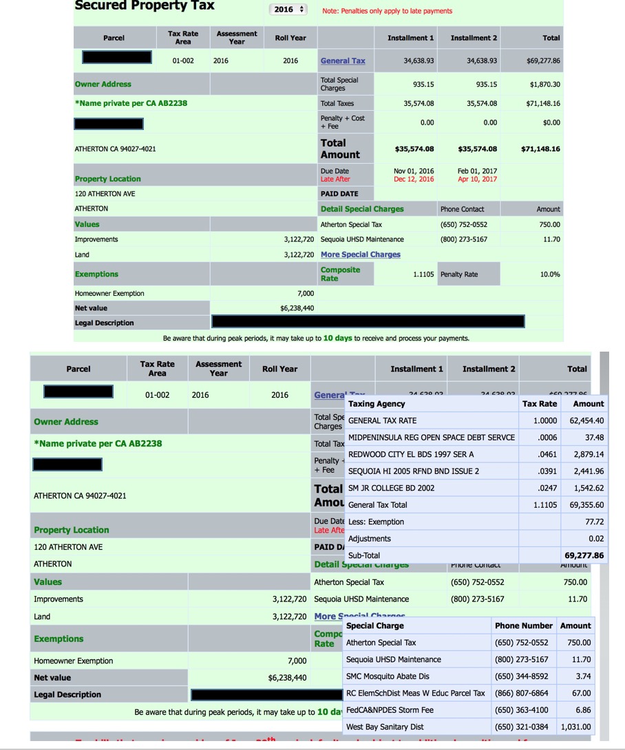 Assessor Information Example